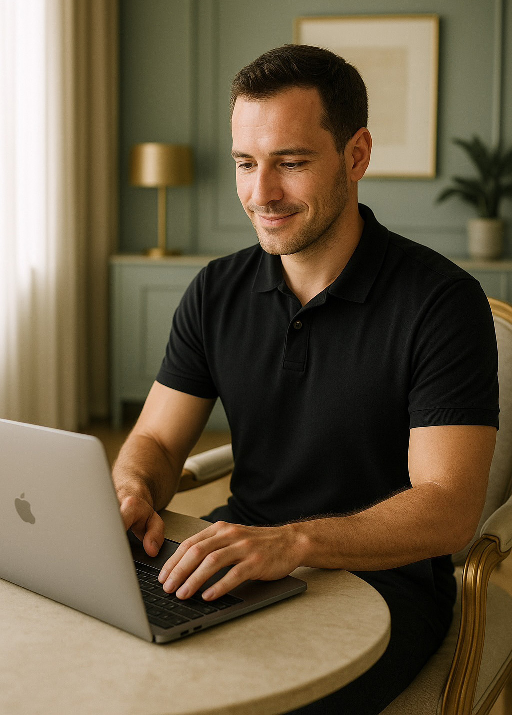 Communicating with guests via smartphone